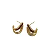 Pendientes de Zirconia con Esmalte Rojo Goteante de Lujo Ligero para Mujer, Estilo Nuevo, Dulce Nicho, Pendientes de Gama Alta, Pendientes Exquisitos y Sencillos