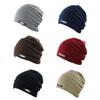 Etiqueta de Metal Estilo Coreano Tendência Chapéu de Lã Tricotado Estilo Inverno Chapéu Pulôver Masculino e Feminino Chapéu Quente para Exterior Chapéu para Frio