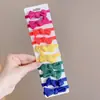 Gomas para el pelo de niños, nuevo estilo 2026, con diseño de lazo, bandas elásticas para el pelo para niñas, suaves con el pelo, alta elasticidad, círculos para coleta, accesorios para el pelo