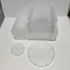 Caixa para Wafer de Silício/Caixa para Wafer/Caixa Protetora/Caixa tipo Barco de Cristal/Nova Caixa Única para Wafer de 1 2 3 4 6 polegadas