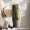 Vaso Cerâmico Luxo Acessível Ornatos Chineses Retrô de Ponta Arranjo de Flores para Sala de Estar Vaso para Flores Secas Vaso de Cerâmica Hidropônica Arranjo de Flores