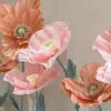 Gran Instalación de Flor de Arte en Papel Tridimensional, Decoraciones para Escaparates, Exhibiciones Decorativas para Centros Comerciales, Flores Artificiales de Arte en Papel Enrollado a Mano