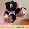 Ligas Gruesas Elásticas para el Cabello Tejidas a Mano de Color Dopamina, Alta Elasticidad Duraderas Bandas Elásticas Hechas a Mano