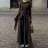 Nuevo conjunto de punto irregular para mujer de comercio exterior transfronterizo de otoño e invierno, suéter casual simple ajustado y pantalones de pierna ancha conjunto de dos piezas