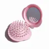 Peine de Airbag Mini Portátil de Dibujos Animados de Unicornio Hecho de Material ABS, Peine para el Cabello Lindo y Portátil para Niñas, Productos Transfronterizos