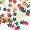 Confeti de Mesa de Navidad Alce Copo de Nieve Estrella de Cinco Puntas Lentejuelas para Lanzar Suministros para Fiesta de Navidad Regalo Accesorios DIY