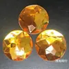 Plástico Acrílico Taladro DIY Amor Oval Amarillo Dorado Corazón de Durazno Pedrería Multigem Imitación Base Plana Facetado Pequeño Otro