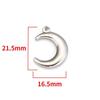 Pingente de aço inoxidável polido e iluminado joias DIY acessórios colar pulseira moda moda pingente amor pequenos acessórios