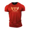 Tótem Espartano Impreso en 3D Transfronterizo Europeo y Americano Nuevo Camiseta Casual de Manga Corta para Hombre Venta Directa del Fabricante Fuente