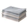 Paño de Vidrio de Doble Cara Toalla de Cocina para Platos Estropajo Doméstico Paño de Microfibra Absorbente Paño Engrosado Específico para Espejos