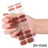 Pó de cebola Zhengxiang 22 adesivos de unha atacado Europeu e Americano Película de esmalte de unha adesivos de unha cor sólida estilo simples adesivos de unha de comércio exterior