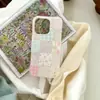 Funda tipo soporte de retazos florales a cuadros estilo coreano para 16Promax, Adecuada para Iphone15Pro, Doble capa 14Pro17