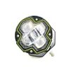 Faro Led para Motocicleta Lente de Cuatro Perlas Luz Eléctrica para Coche Integrado Lejano y Cercano Faro Externo Modificado Ojo de Ángel Parpadeo