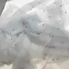 Tejido de Malla Perlada Suave Sedoso Malla Americana Encriptada Malla de Perlas con Cuentas Vestido de Novia Malla Suave Mesa de Postres Hecho a Mano