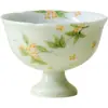 Taza de Té de Cerámica Pintada a Mano Estilo Dinastías Tang y Song con Diseño de Osmanthus, Taza Pequeña de Té para Té Kung Fu, Taza de Té de Color Bajo Esmalte, Taza de Degustación