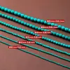 Cuentas Sueltas de Turquesa de Alta Calidad, Cuentas Sueltas de Alta Porosidad, Cuentas Enteras de Jade, Cuentas Redondas, Cuentas para Hilo, Cuentas de Material Semi-Terminado