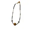 Collar Colgante de Cerámica Vidrio Acrílico Cuentas Cadena de Clavícula Elegante con Estilo de Nicho Estilo Étnico Joyería de Alta Gama