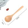 Cuchara de madera estilo japonés mango largo cuchara de madera cuchara sopera cuchara hogar sopa ramen cuchara de madera pequeña mango largo alto valor de color venta al por mayor