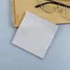 Pano de microfibra para óculos embalado individualmente em OPP, pano de limpeza de tela de fibra, pano de camurça para limpeza de lentes de câmera, atacado