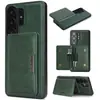 Compatível com Samsung S26 Ultra Case Magnética 2 em 1 para Celular S25 Porta-Cartão Carregamento Sem Fio MagSafe Case de Couro