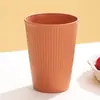 Amazon Transfronterizo Taza Vertical de PP Puro con Patrón Vertical Estilo Nórdico Color Creativo Taza para Beber Hogareña Taza para Enjuague Bucal y Cepillado de Dientes Venta al por Mayor