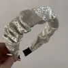 Dongdaemun Coletero de Satén Brillante Banda para el Cabello Alta Elasticidad Elegante Liga para el Cabello para Mujeres