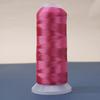 Borla vertical hilo de seda de hielo 150D2 hebras DIY hecho a mano computadora hilo de bordar rojo borla bordado hilo para devanar tejido