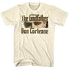 Camiseta para hombre de El Padrino Corleone, película clásica de El Padrino, camiseta retro europea y americana.