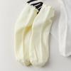 Calcetines de media pantorrilla de encaje de hongo calcetines de felpa color caramelo primavera delgados transpirables ins estilo preppy calcetines JK japoneses