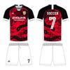 Nova série de roupas de futebol personalizada para jogos e treinos, sublimada, para equipe, de secagem rápida, agasalho esportivo personalizado