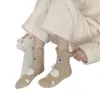 Nuevos Calcetines de Piso de Terciopelo Coral para Niñas Otoño e Invierno Calcetines Gruesos de Terciopelo Otoño e Invierno Calcetines de Dormir Estéreo de Dibujos Animados Calcetines de Piso