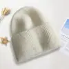 Chapéus de Tricô Quentes e Modernos para Outono e Inverno para Homens e Mulheres, Chapéus de Lã Quentes e à Prova de Frio para Viagens ao Ar Livre, Logo Personalizado, Chapéus Versáteis para o Frio