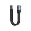 Cabo de dados Type-C macho para macho 20 GB 100 W de carregamento rápido, cabo de carregamento de função completa para laptop Apple