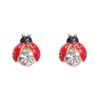 Aretes de dibujos animados con caída de aceite conservador de color estilo coreano, aretes de panda animal de fruta, aretes lote mixto baratijas para niñas envío gratis