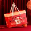 Caja de Regalo Año Nuevo 2027 Año de la Oveja Caja Vacía Caja de Empaque Especializada de Frutas Secas y Nueces de Alta Gama Caja de Regalo