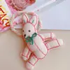 Hd5446A015 Dibujo Animado Lindo Conejo Oso Goma para el Cabello Accesorio para el Cabello Dulce Tela Elástica Diadema para Cola de Caballo Corazón Femenino