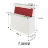 Expositor de papel multicapa de 18 capas, estante decorativo, tablero perforado, expositor móvil plegable para tienda comercial, luminoso