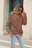 Suéter con cuello en V Transfronterizo para Mujer Otoño e Invierno 2025 Nuevo Color Sólido Simple Moda Suéter de Punto Sweater Europeo y Americano Amazon