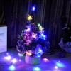 Lâmpada de fio de cobre LED cor quente decoração de caixa de presente Natal Dia das Crianças presente 520 decoração de saco de presente vários tamanhos pequena lâmpada