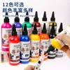 Caneta de Pintura Refil Líquido Grande Capacidade 150ml Marcador Industrial Caneta de Tinta Colorida Caneta de Retoque Não Desbota Especial
