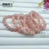 Pulseira de Contas Rosa Flor de Pessegueiro de Jade Seda Dourada Hetian de Xinjiang Natural 8mm Contas Soltas Contas Redondas Acessórios DIY Atacado