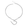 Nuevo Collar Irregular de Serpiente con Borlas Transfronterizo Ins Alto Sentido de Gama Cadena de Clavícula de Nicho Moda Todo Fósforo Accesorios para Mujeres