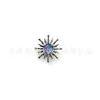 Clavo de Oreja de Titanio Jiang Ti F136 Erizo de Mar Aobao Girasol Transfronterizo G23 Aleación de Titanio Joyería para Perforación Corporal Pendientes