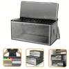 Bolsa de almacenamiento plegable para ropa, armario, edredón, ventana visible transfronteriza, caja de almacenamiento a prueba de polvo, bolsa organizadora