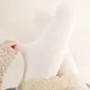 Leggings Verticais com Estampa de Coração para Mulheres, Adequados para Outono e Inverno, Leggings Cinzas Versáteis, Leggings JK, Leggings Cinzas