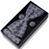 En stock Corbata de Moño Rayada Caja de Regalo para Hombre Empaque Novio MC Anfitrión Vestido de Moño Accesorios de Boda