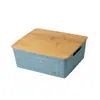 Encuentra Cesta de Ropa Sucia de Fábrica Caja de Almacenamiento Caja de Almacenamiento de Ropa para el Hogar Caja de Juguetes Cesta de Almacenamiento Personalizada al por Mayor con Tapa de Bambú