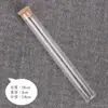 Tubo de Incenso de Vidro Alta Transparência Suporte para Palitos de Incenso Palitos de Incenso de Agarwood Sandalwood Caminho do Incenso Rolha de Madeira Recipiente de Incenso de Teste Ma Tai Lei De Zhu
