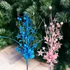 Estrella Hueca Flor de Baya Navideña Esquejes Decoración Festiva Transfronteriza Accesorios de Ambiente Festivo Hojas Navideñas Navidad
