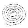 Collar chapado en plata transfronterizo de Amazon y eBay para mujer, cadena corta de semillas de melón para clavícula, nuevo collar coreano para mujer, joyería